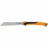 Fiskars Pro PowerTooth 25 cm oksasaha – kaareva oksasahanterä oksien leikkaamiseen