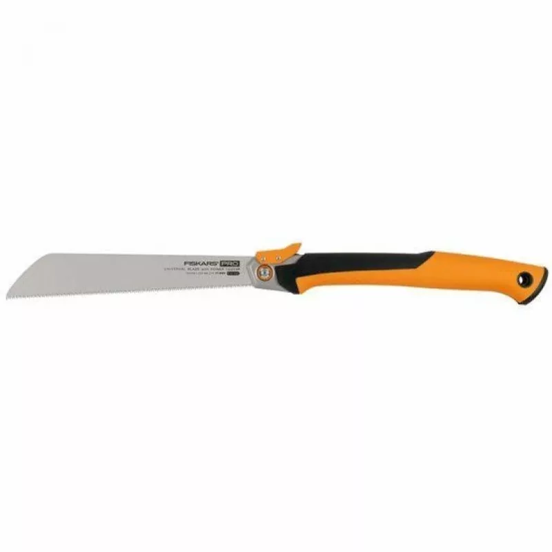 Fiskars Pro PowerTooth 25 cm oksasaha – kaareva oksasahanterä oksien leikkaamiseen