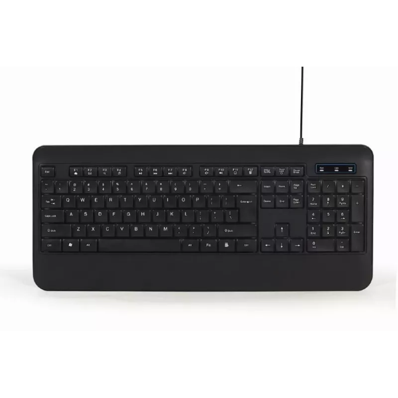NÄPPÄIMISTÖ MULTIMEDIA USB ENG/MUSTA KB-UML-03 GEMBIRD