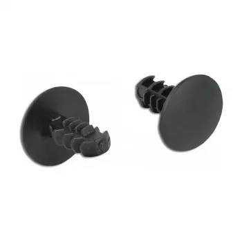 Joulukuusiklipsi DeLOCK 60188 musta nylon 10 kpl