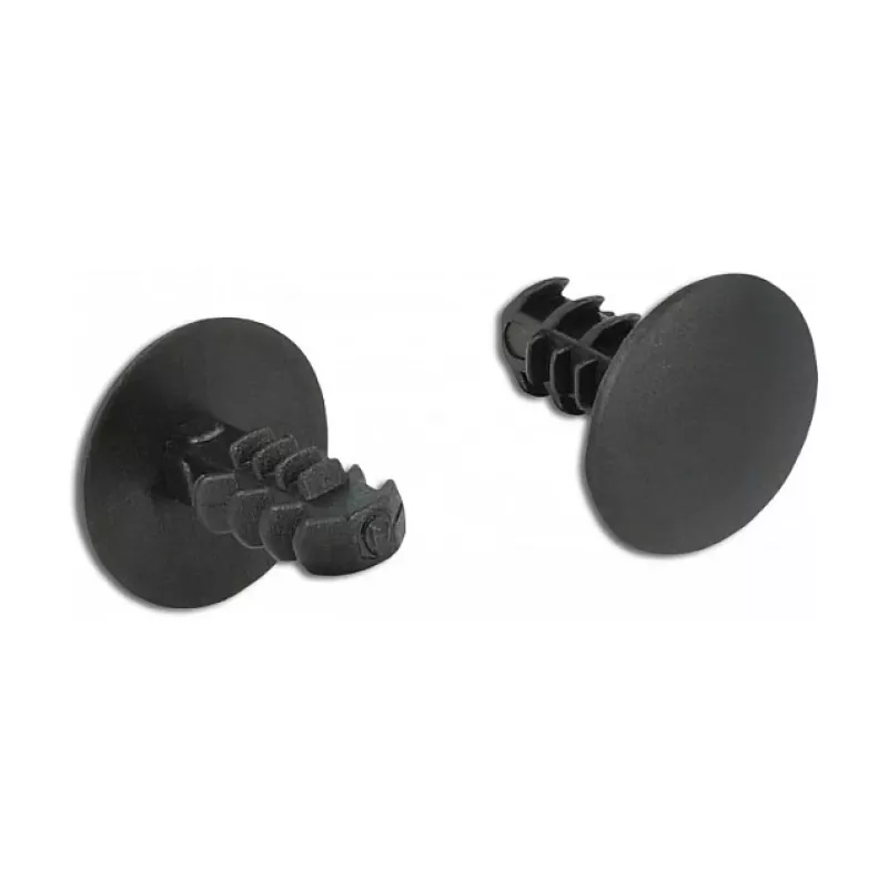 Joulukuusiklipsi DeLOCK 60188 musta nylon 10 kpl