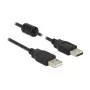USB-kaapeli DeLOCK 1 m 2xUSB 2.0-A
