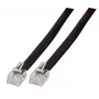 EFB-Elektronik modulaarikaapeli musta, 2 x RJ12 (6/6) pistoke, 1:1, 1,0 m Valmistaja: EFB Elektronik (K2404SW.1)