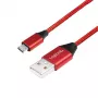 Logilink CU0151 puhelinkaapeli, punainen