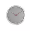 NeXtime kello 3019 Dots, Ø35 cm, seinäkello, harmaa