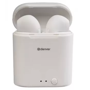 Kuulokemikrofoni Denver TWE-46WHITE