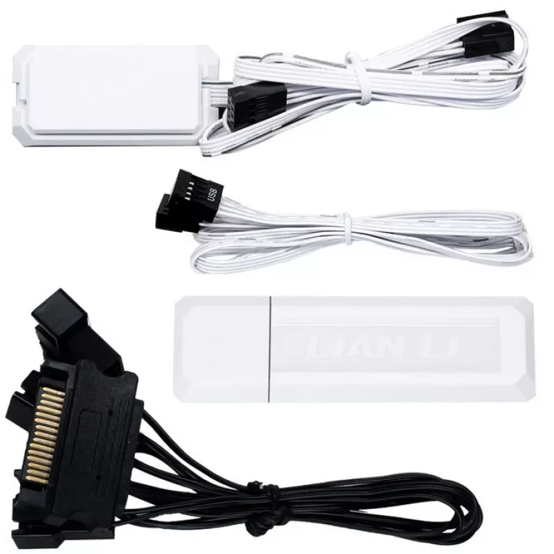 120 mm ARGB PWM Wireless LCD -kotelotuuletin Lian Li UNI FAN TL LCD-näytöllä