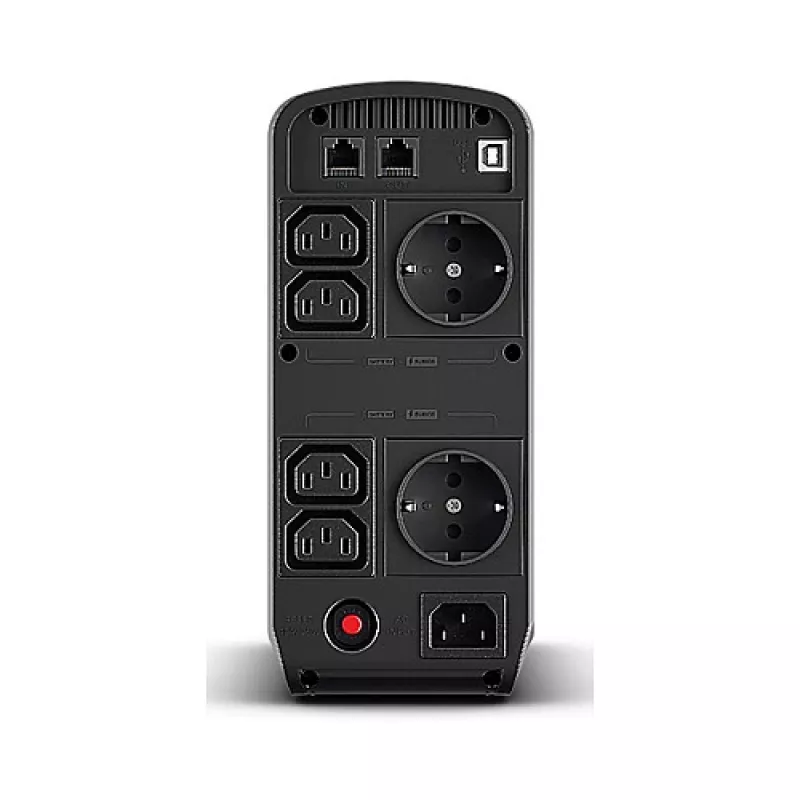 CyberPower CP900EIPFCLCD keskeytymätön virransyöttö (UPS) Line-Interactive 0,9 kVA 540 W 6 AC-lähtöä