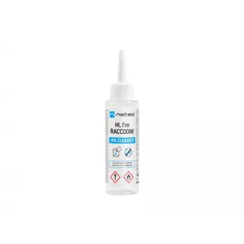 Isopropyylialkoholipuhdistusaine NATEC Racoon 100 ml – elektroniikan ja pintojen puhdistusaine