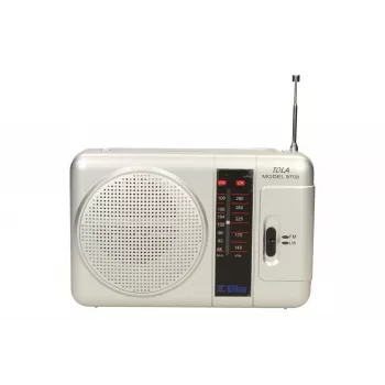 Kannettava radio Eltra TOLA 3 analoginen hopea
