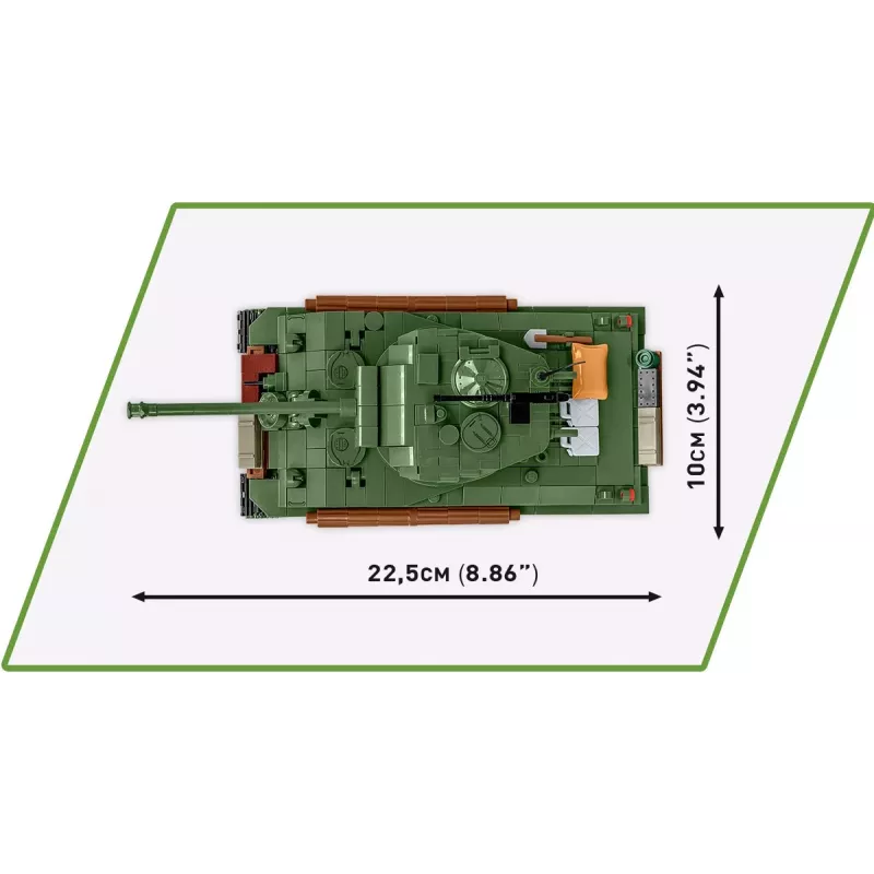 Blocks Sherman M4A2E8 865 rakennuspalikkaa