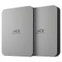 LaCie Mobile Drive Moon 4TB ulkoinen kiintolevy kannettava hopea USB-C 3.2 PC Mac Adobe Creative Cloud 3 vuoden Rescue Services (STLP400040)