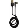 LC-POWER kaapeli USB-Micro-1M-2 1 m musta, USB-A → Micro-USB (LC-C-USB-MICRO-1M-2)