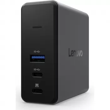 Lenovo X9 Charging GaN Dock johdollinen USB 3.2 Gen 2 (3.1 Gen 2) Type-C harmaa
