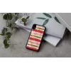 iKins älypuhelinkotelo iPhone XR — short cake -kuvio, musta