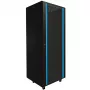 Vapaasti seisova rack Extralink Rackmount-kaappi 37U 600x600 musta