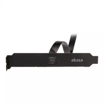 USB-kaapeli Akasa AK-CBUB37-50BK 0,5 m USB 3.2 Gen 2 musta