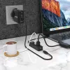 UNITEK uHUB Q4 USB 3.2 Gen 1 (3.1 Gen 1) Type-A 5000 Mbit/s musta