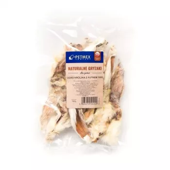 PETMEX koiran puruluu kanin korva turkilla 100 g