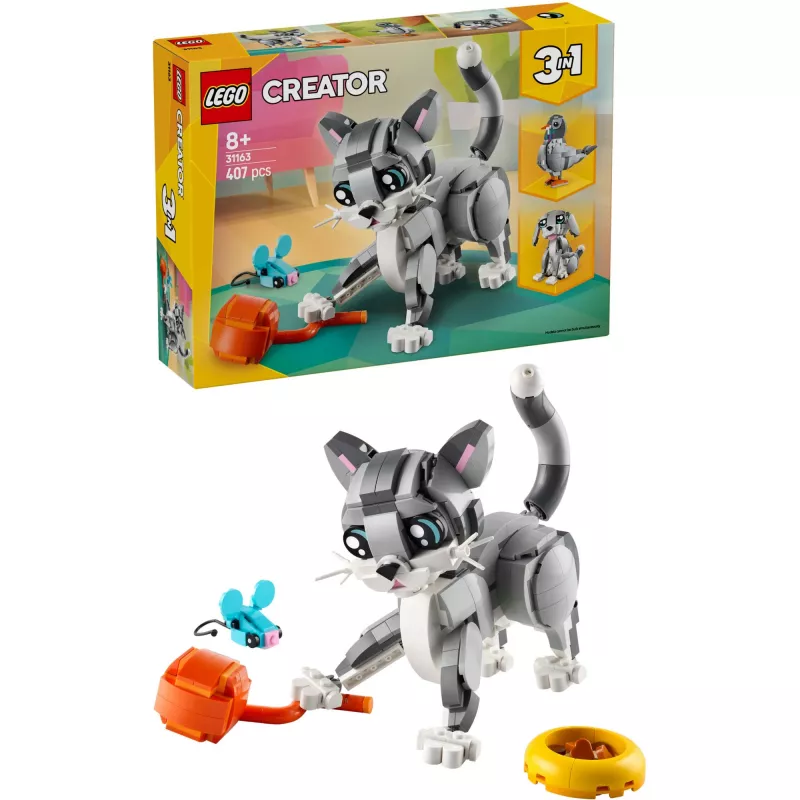 LEGO CREATOR 3 IN 1 31163 leikkisä kissa