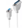 Sarjakaapeli ShiverPeaks BS78065-5 harmaa 5 m DB-9 DB-25