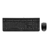 CHERRY DC 2000 näppäimistö, hiiri sisältyy, yleispätevä, USB, QWERTY, tšekki, musta