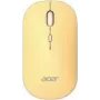 Hiiri Acer AMR130 molempikätinen RF Wireless + Bluetooth 1600 DPI, 4 painiketta, keltainen