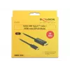 Videokaapeliadapteri DeLOCK 85259 USB Type-C – HDMI 2 m musta