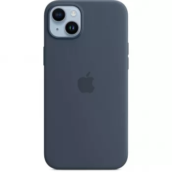 Silikonisuojakotelo Apple iPhone 14 Plus MagSafe Storm Blue