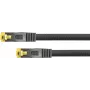 Verkkokaapeli Python 8070PY-075S RJ-45 Cat7 7,5 m musta
