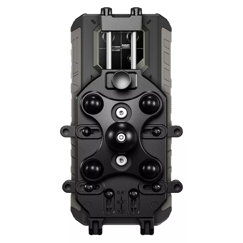 Passiivinen teline UleFone Armor Mount Pro matkapuhelimille — teline, polkupyörään ja skootteriin, musta