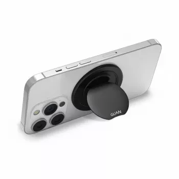GUAN MagSafe-rengas iPhone, musta, GA-SPG23PBLK