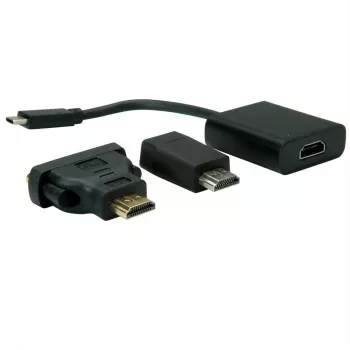 VALUE - Ulkoinen videosovitin - USB-C 3.1 - HDMI - musta