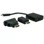 VALUE - Ulkoinen videosovitin - USB-C 3.1 - HDMI - musta