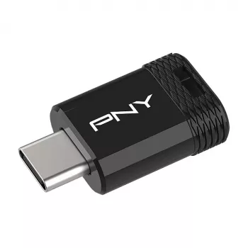 USB-muistitikku PNY Elite-X 128 GB USB Type-C 3.2 Gen 1 (3.1 Gen 1) musta