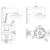 Hikvision Digital Technology DS-1273ZJ-135 teline turvakameratarvikkeelle