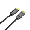 Unitek C11072BK-20M HDMI 2.0 AOC-valokuitukaapeli 20 m, 4K 60 Hz, musta