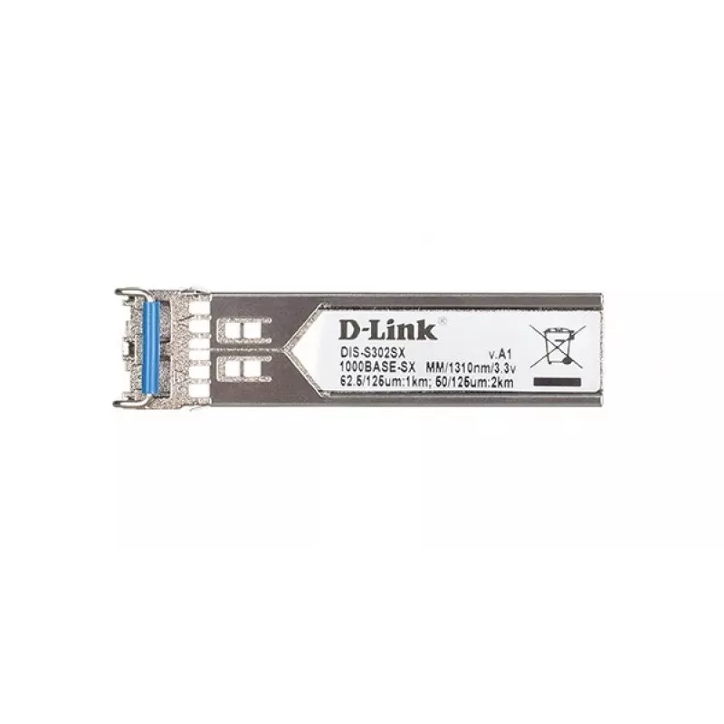D-Link 1-porttinen Mini-GBIC SFP 1000BaseSX -teollisuuslähetin-vastaanotin