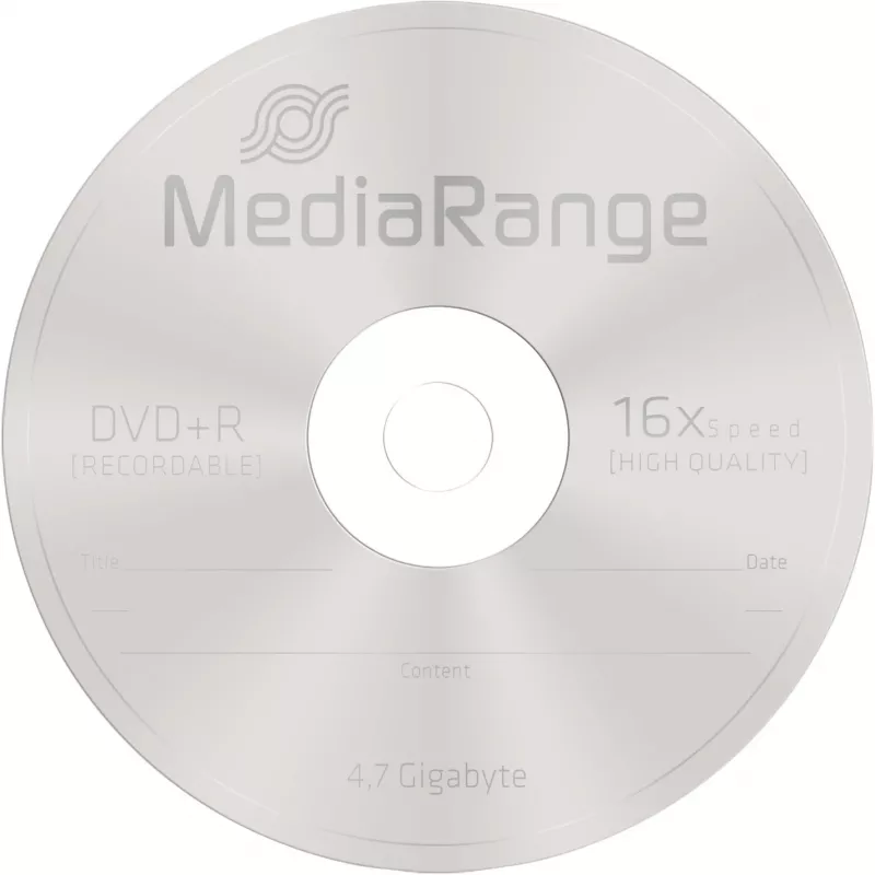 MEDIARANGE 100 x DVD+R - 4,7 GB (120 min) 16x