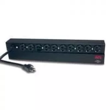 APC Rack PDU, Basic, 1U, 20A, 120V virranjakoyksikkö (PDU) musta