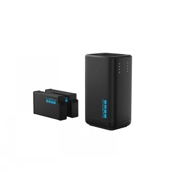 Kamera-akkulaturi GoPro MAX2 Dual Battery Charger 2 akulla