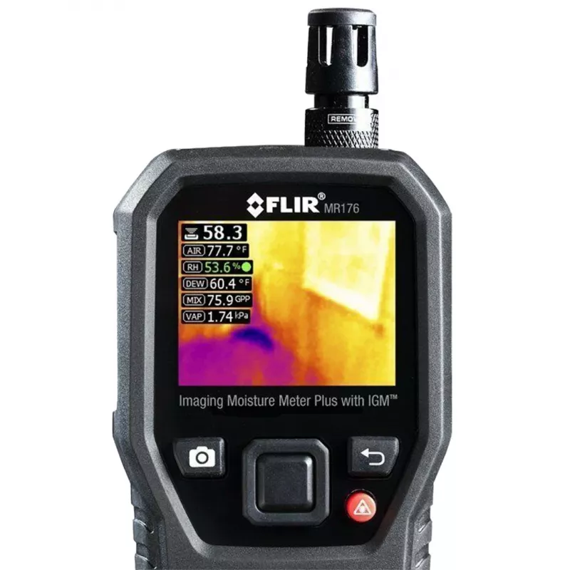 FLIR MR176 hygrometri/psykrometri sisätiloihin elektroninen hygrometri musta