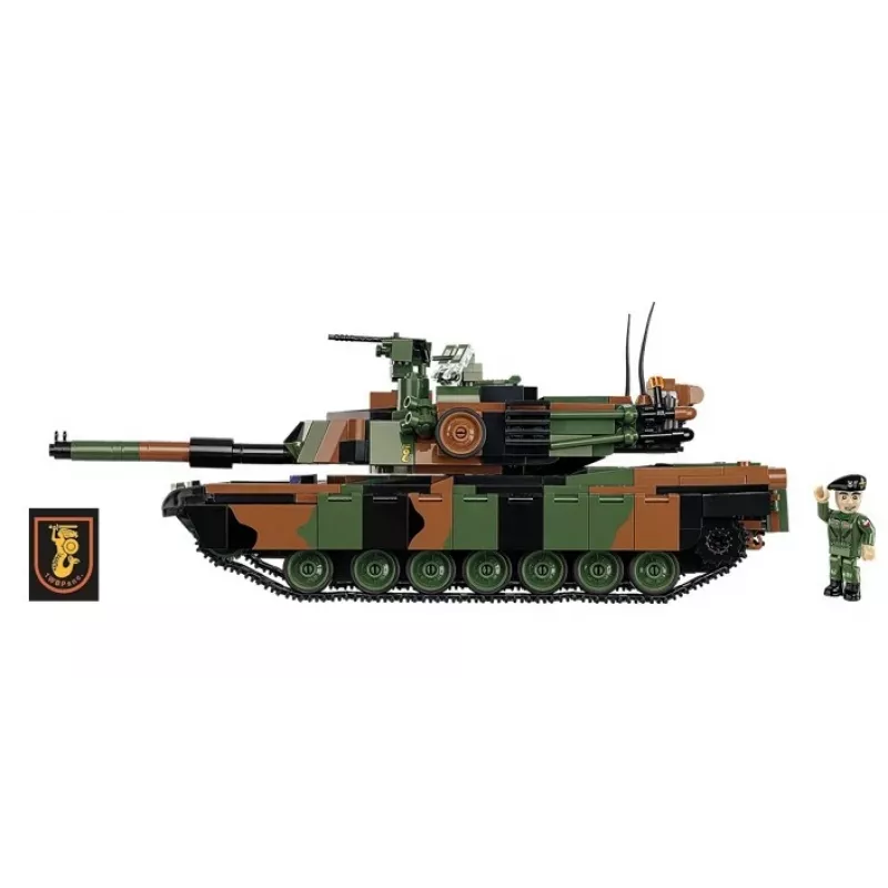 Rakennussarja Cobi M1A2 SEPV3 Abrams malli 1 065 rakennuspalikalla
