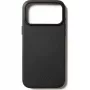 Mujjo Full Leather Case -kotelo iPhone 17 Pro Max musta