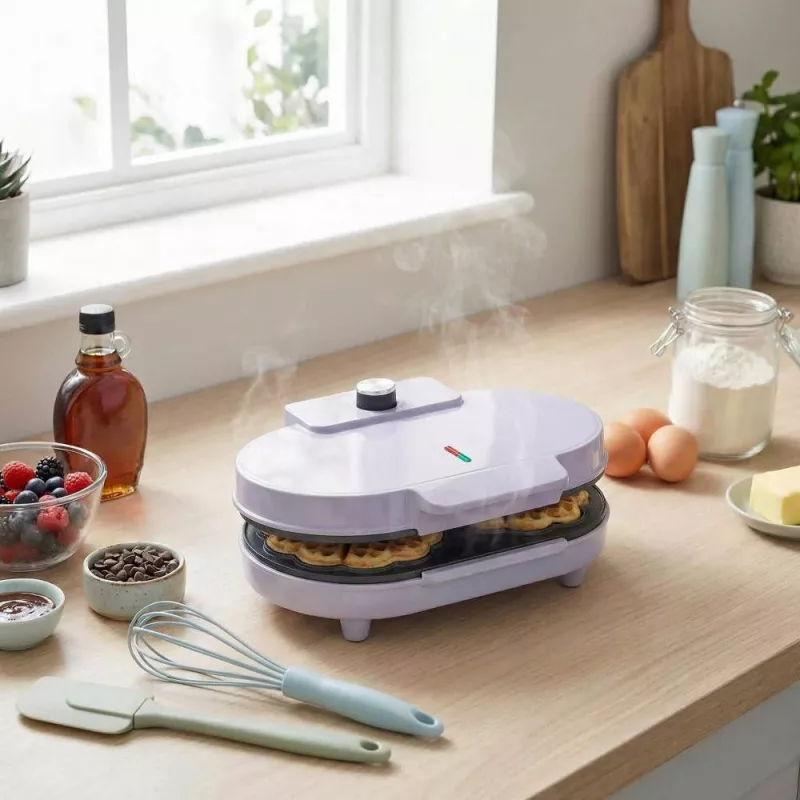 Giles & Posner EK6700GSPPVDE Double Heart vohvelirauta