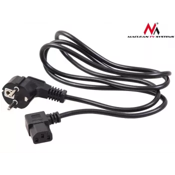 Virtakaapeli kulmikas 3-napainen pistoke 3M MCTV EU-803