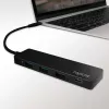 LogiLink UA0311 USB-C 3.2 Gen 2 moniporttikeskitin 4 porttia musta