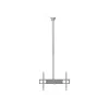 Sunne PL-C62 - asennussarja (kattoteline) - taulutelevisiolle - teräs - hopea - näytön koko: 94-160 cm (37-63 inch)