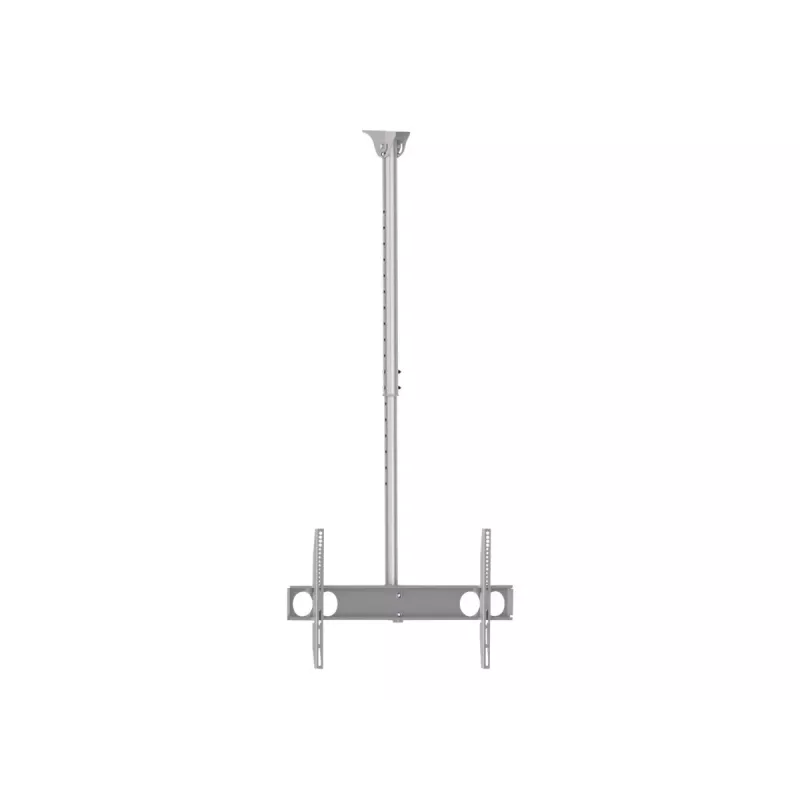 Sunne PL-C62 - asennussarja (kattoteline) - taulutelevisiolle - teräs - hopea - näytön koko: 94-160 cm (37-63 inch)