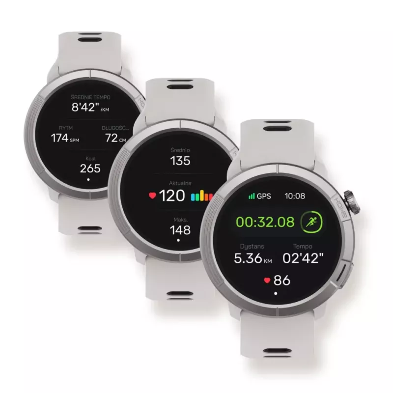 Stelio älykello Activ Pro GPS malli STSWA102TN, 46 mm titaanikuori